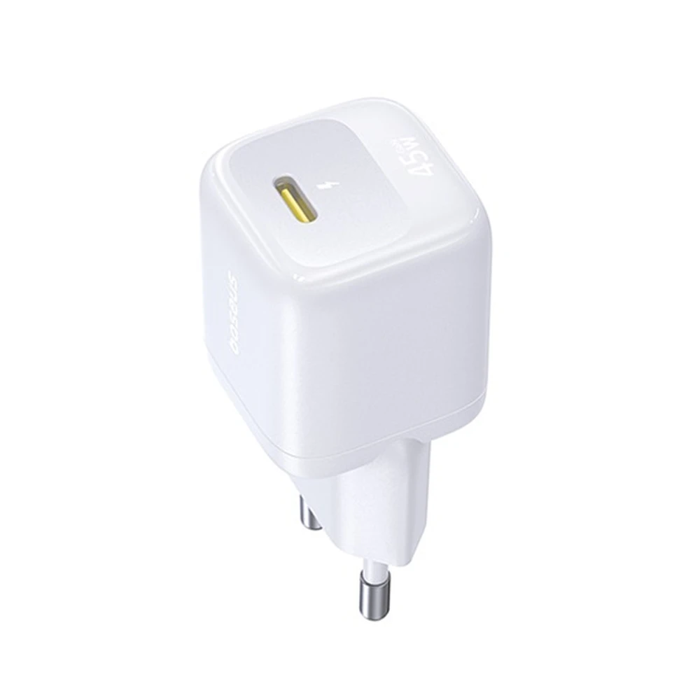 BASEUS EnerFill FN22 GaN network fast charger Type-C 45W PD white E0123301
