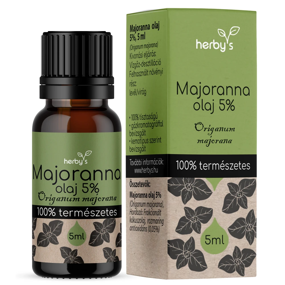 HERBYS Majoranna oil 5% food quality 5 ml