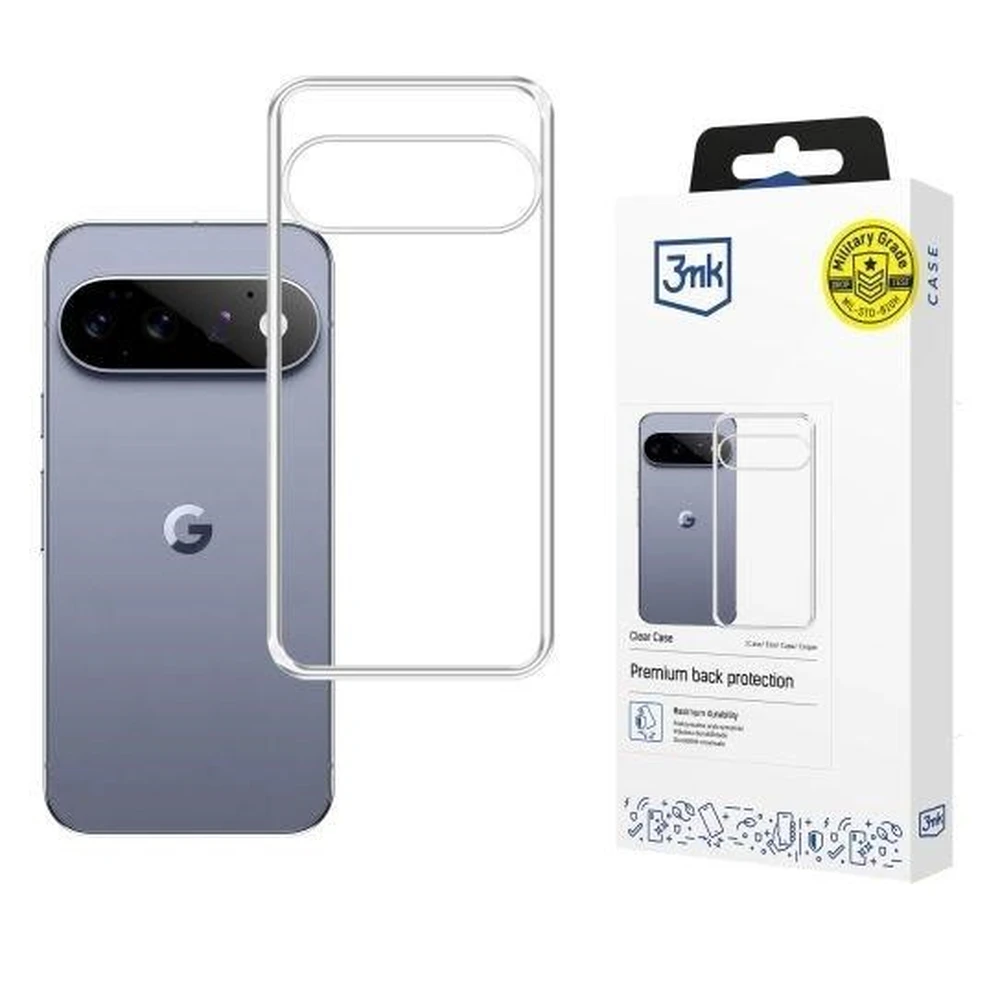 3MK Clear Case hátlaptok Google Pixel 11 Pro átlátszó