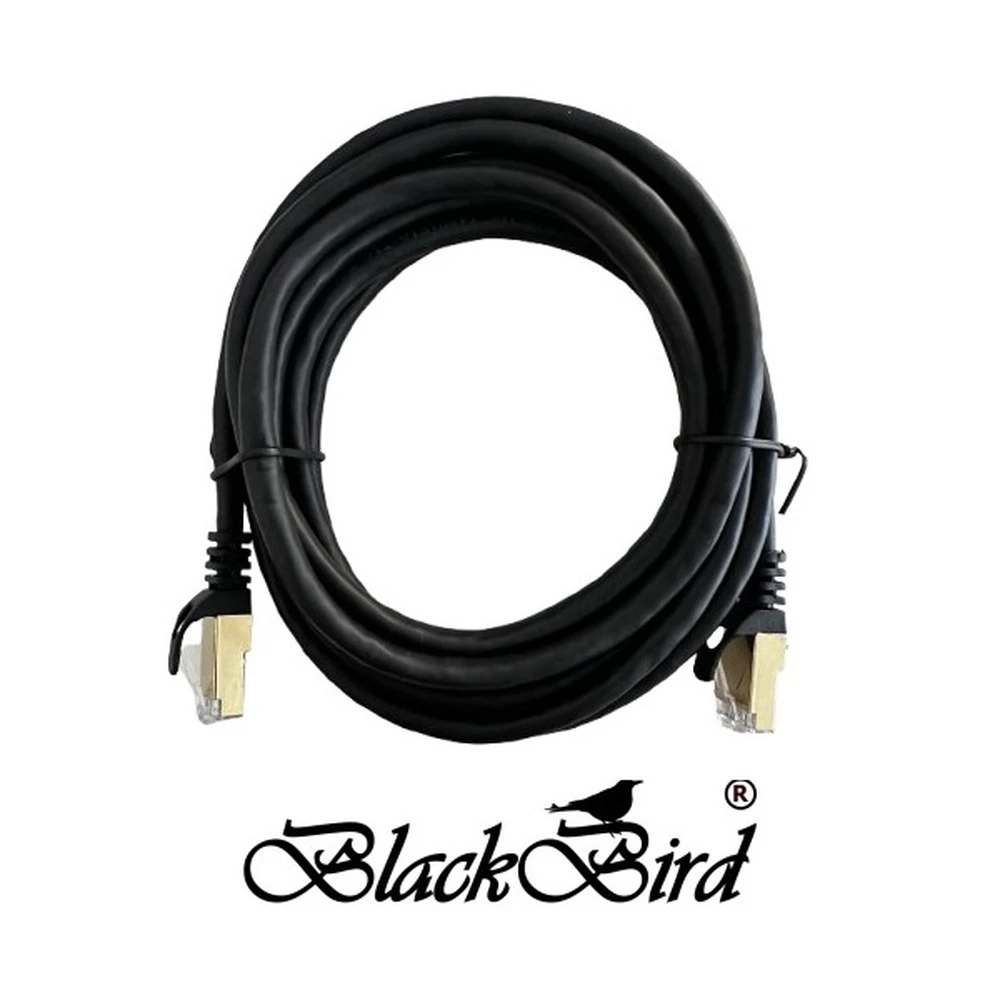 BLACKBIRD UTP CAT6A veza Crno 10m BH1731