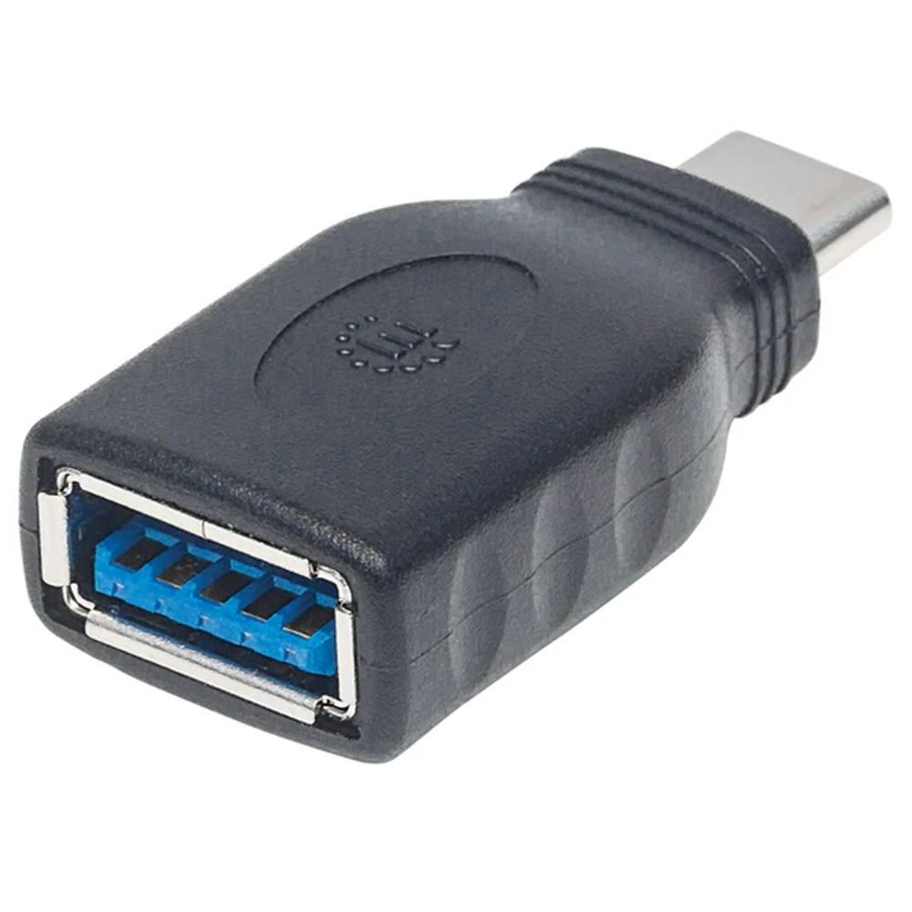 MANHATTAN USB 3.1 USB 3.1 Type C transformator Crno 3cm 354646