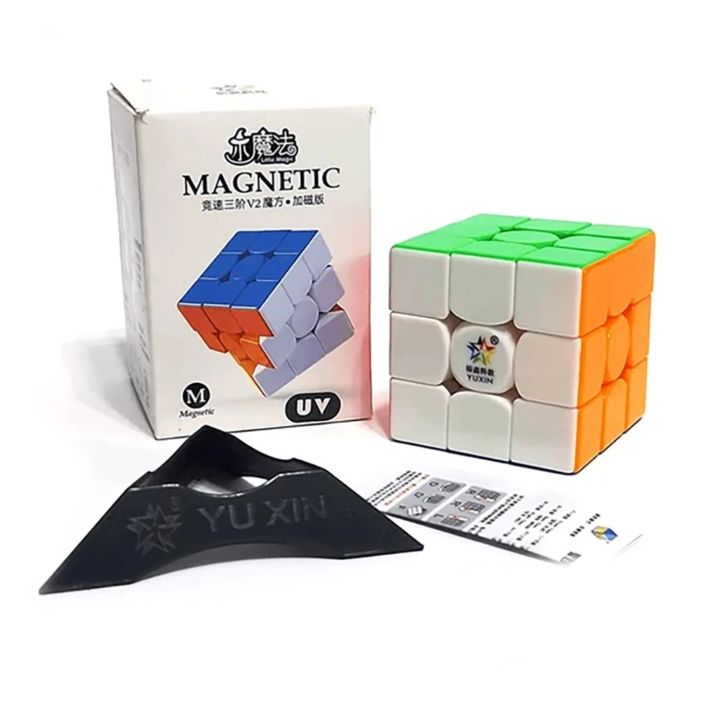 YUXIN Magnetic bűvös cube Little Magic 3x3x3 UV vk112-UV