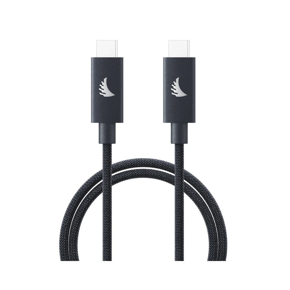 ANGELBIRD USB-C 4.0 cablu Solid Flex 1m gri albăstrui UC4SFBG100
