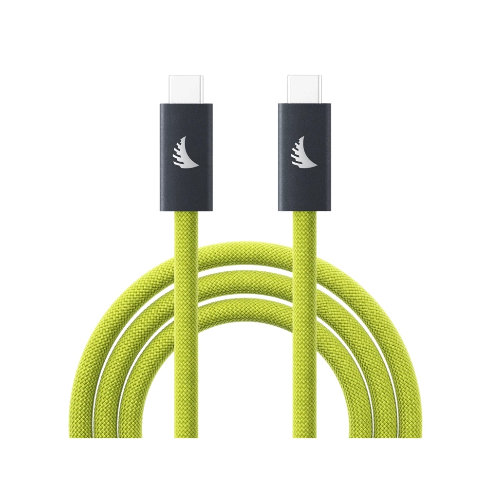 ANGELBIRD USB-C 3.2 tether cable Solid Flex 4.5m lime UC3SFL450