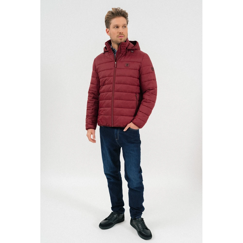 BUDMIL Thin steppelt dzseki Man XXXL bordeoux