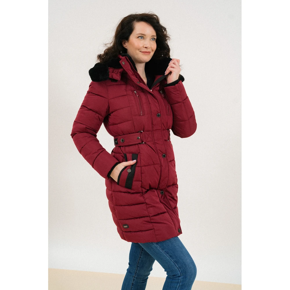 BUDMIL Winter jacket Female XXXL bordeoux