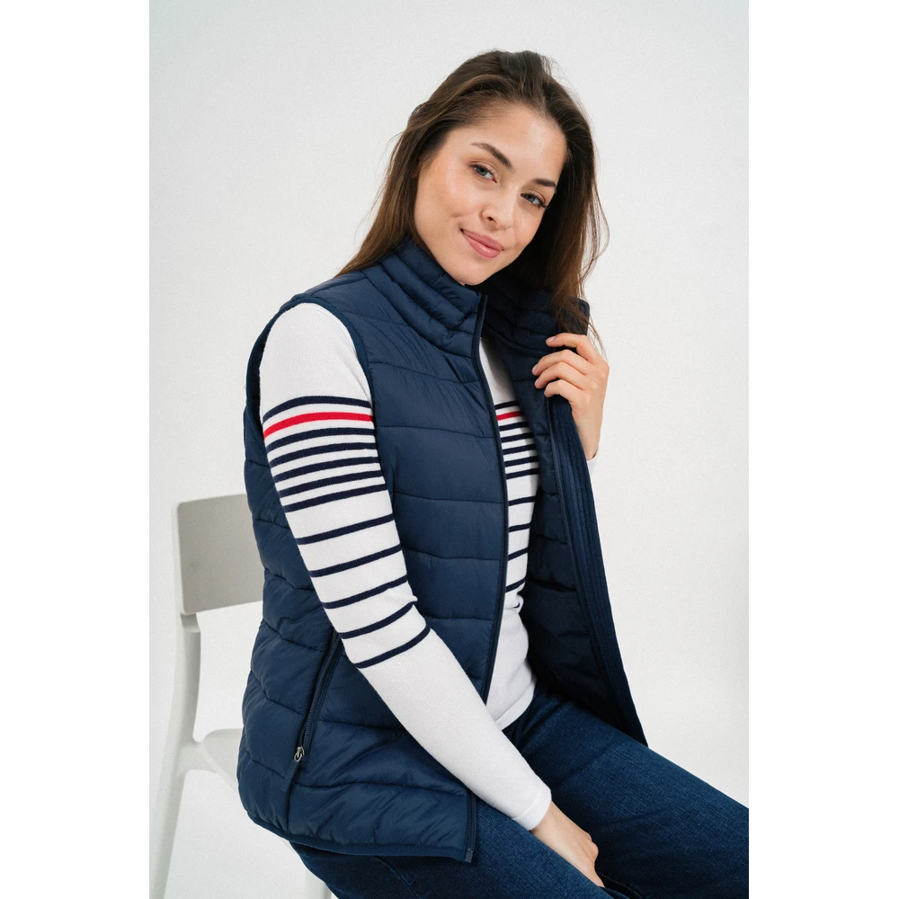 BUDMIL Thin steppelt mellény Female XXL s.kék