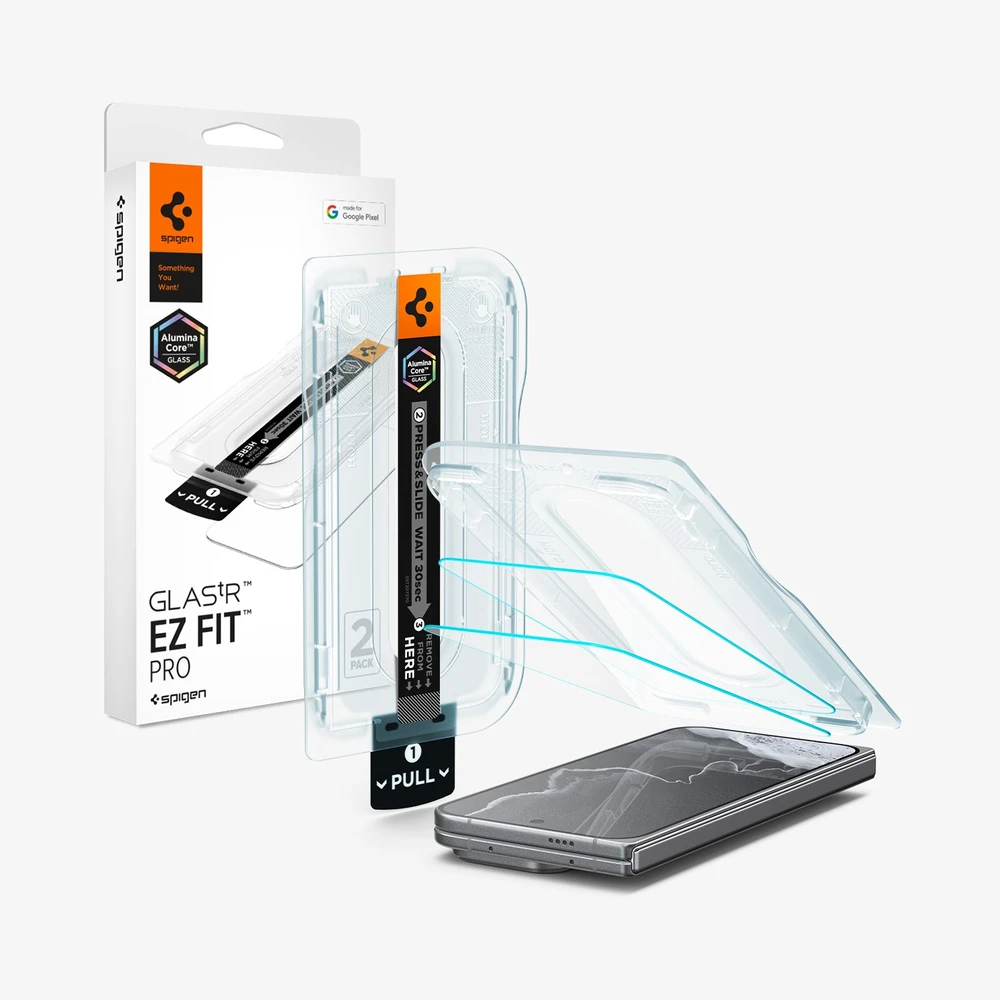 SPIGEN GLAS.tR EZ Fit Pro Screen protector Google Pixel 11 Pro 2pcs AGL11480