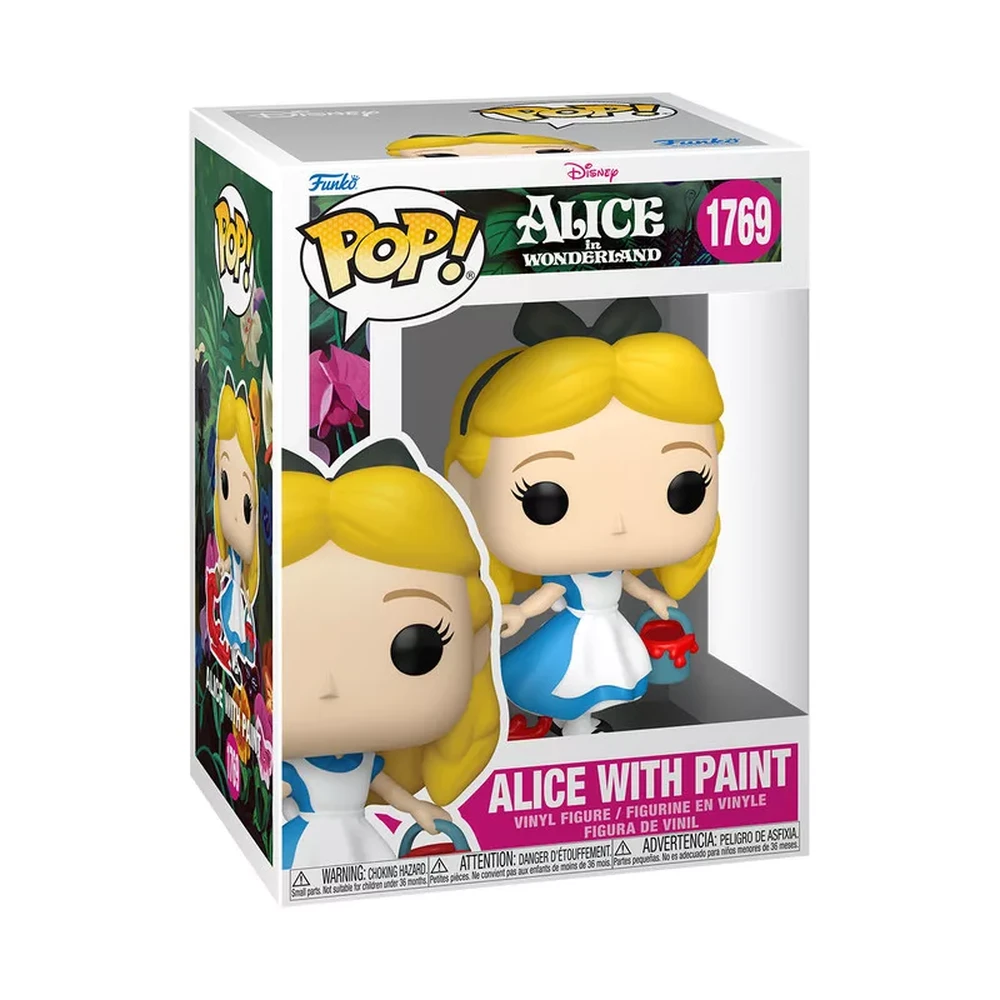 FUNKO Pop Disney Alice Csodaországban - Alice festékkel figura