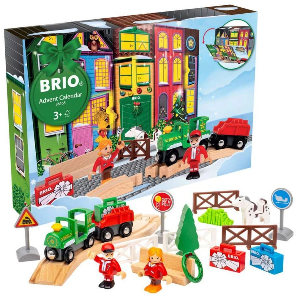 BRIO World advent calendar Christmas house 63616500