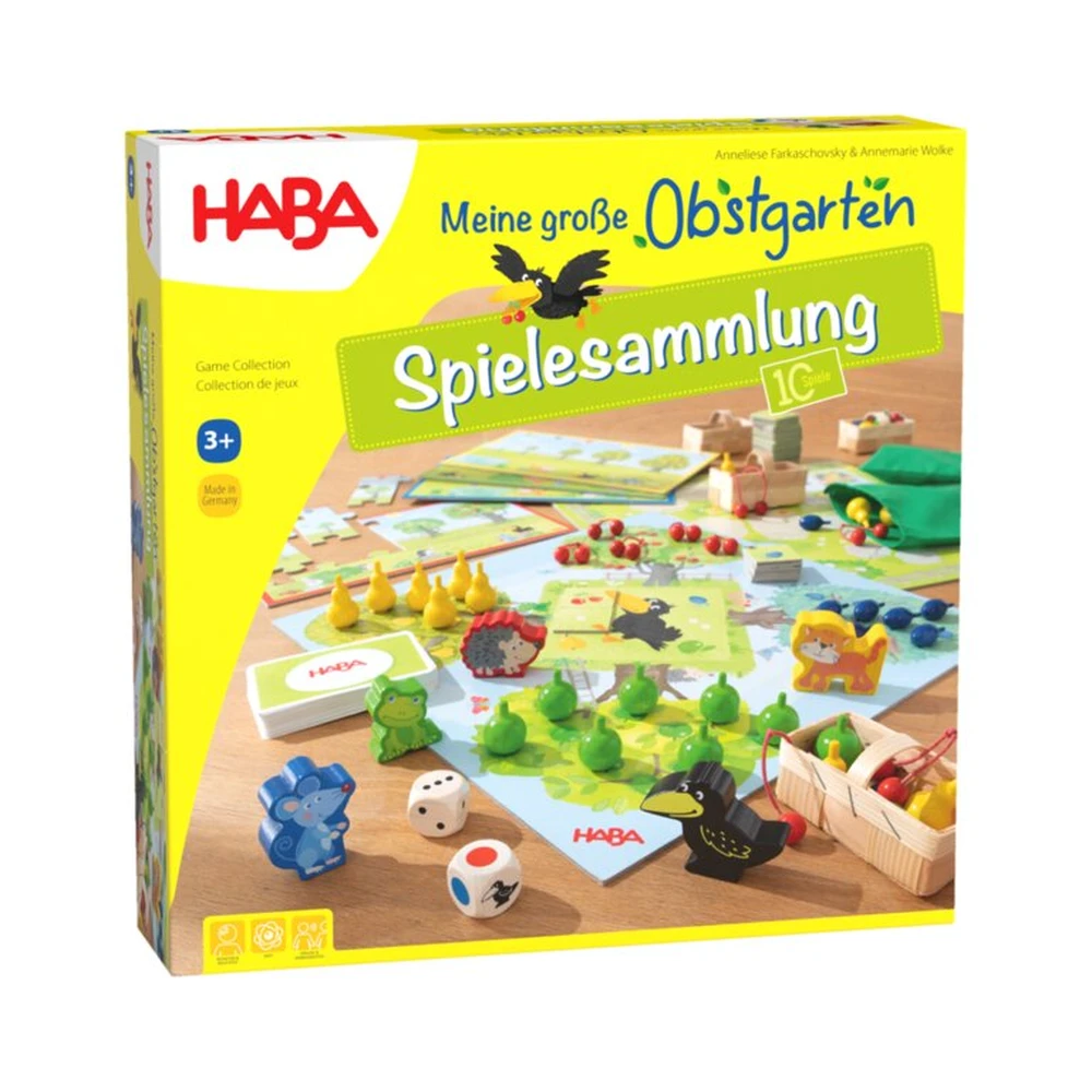Nagy gyümölcsöskert játékgyűjtemény