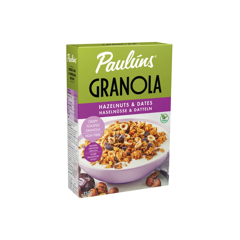 PAULÚNS Granola mogyoró-datolya 350 g