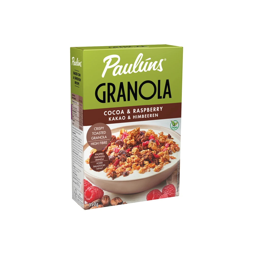 PAULÚNS Granola kakaó-málna 350 g