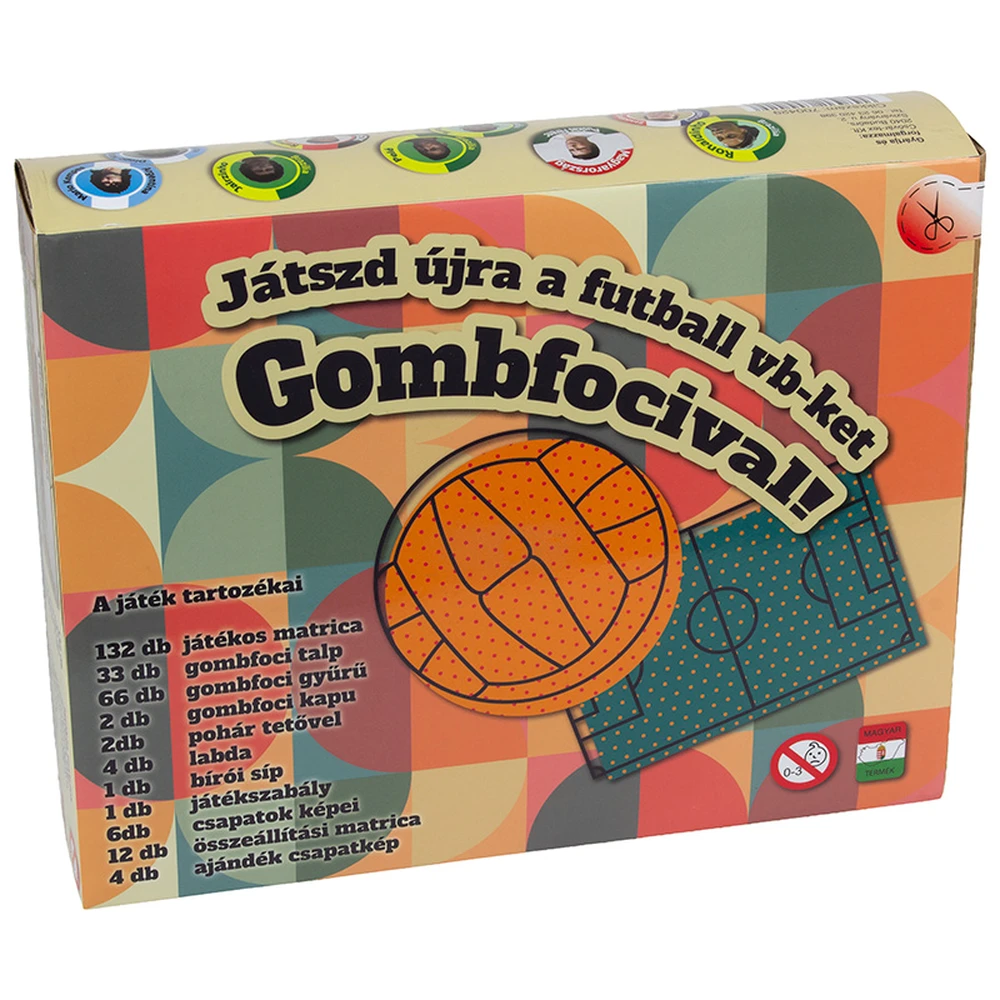 AKTIVSPORT Gombfoci set Játszd újra a VB döntőket