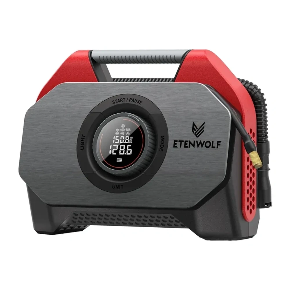 ETENWOLF Autókompresszor S6 SE 11.03 bar 15600mAh red