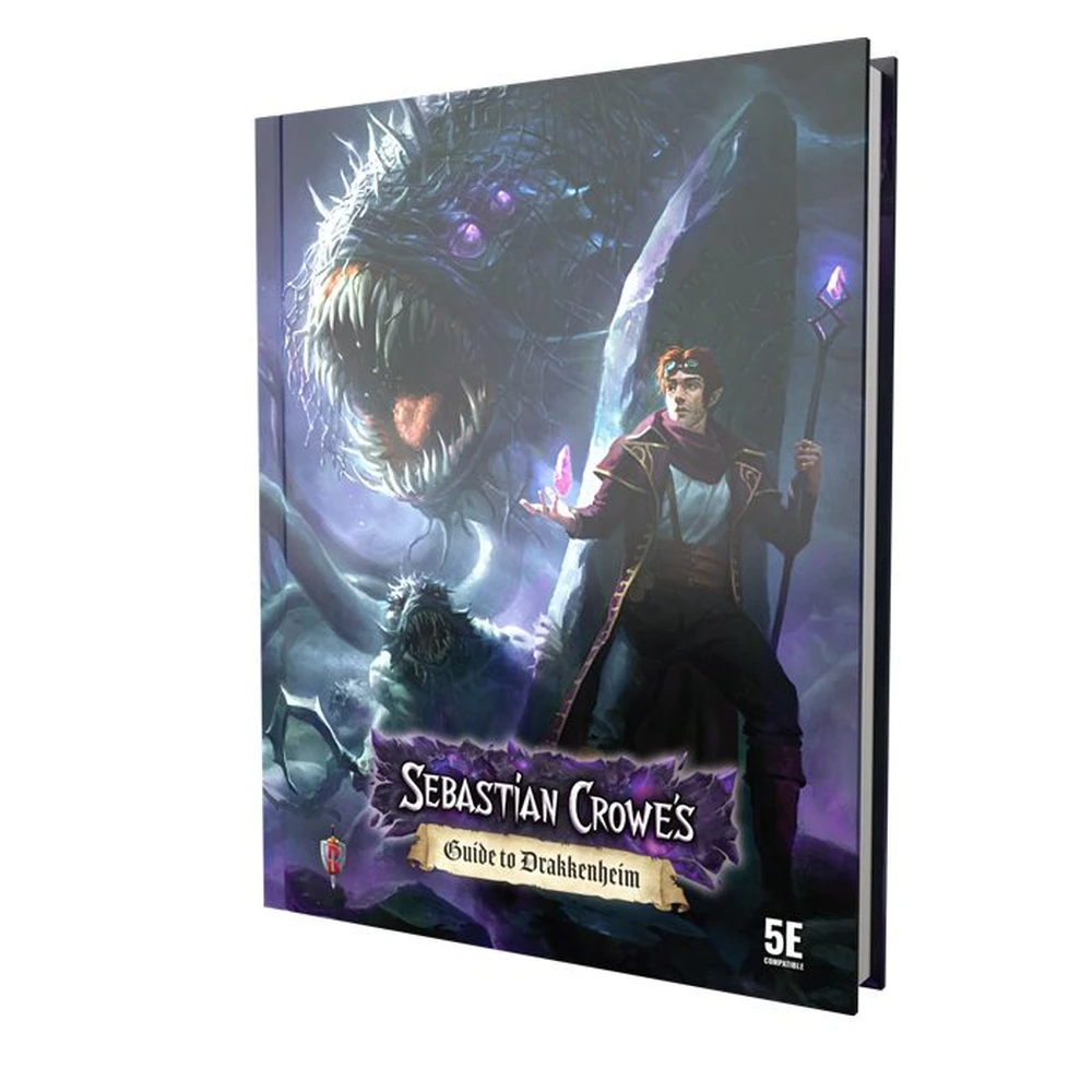GHOSTFIRE GAMING D&D 5e kiegészítő Sebastian Crowe’s Guide to Drakkenheim angol nyelvű