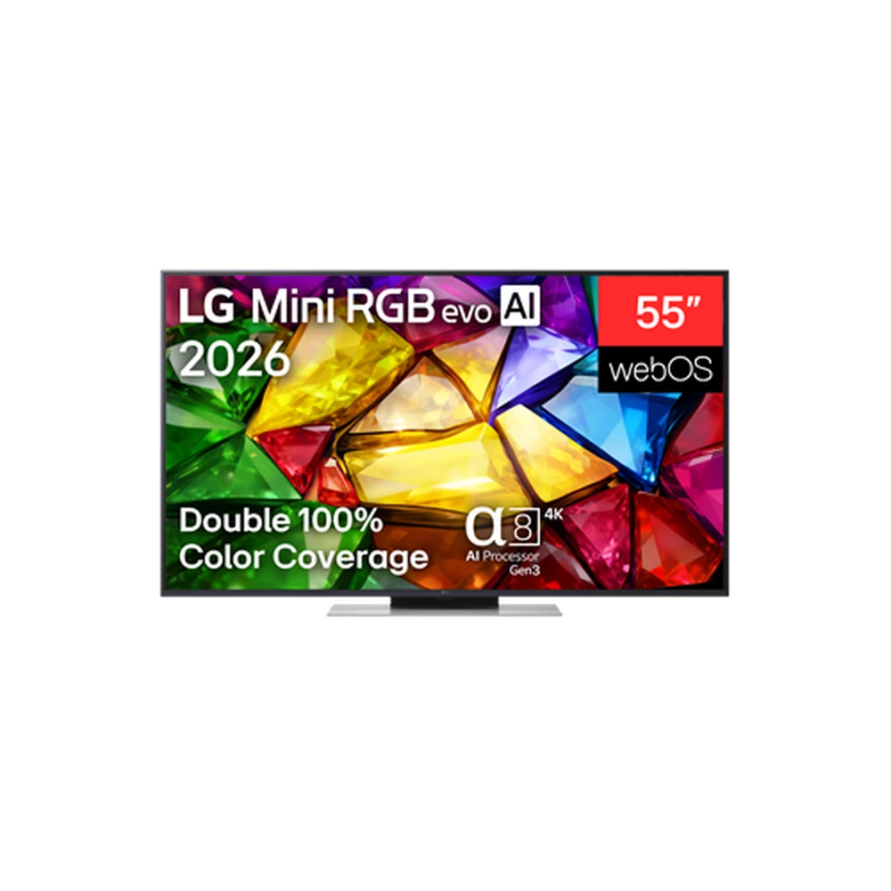 LG Smart TV 55" 4K UHD evo AI black 55MRGB87B3B.AEU