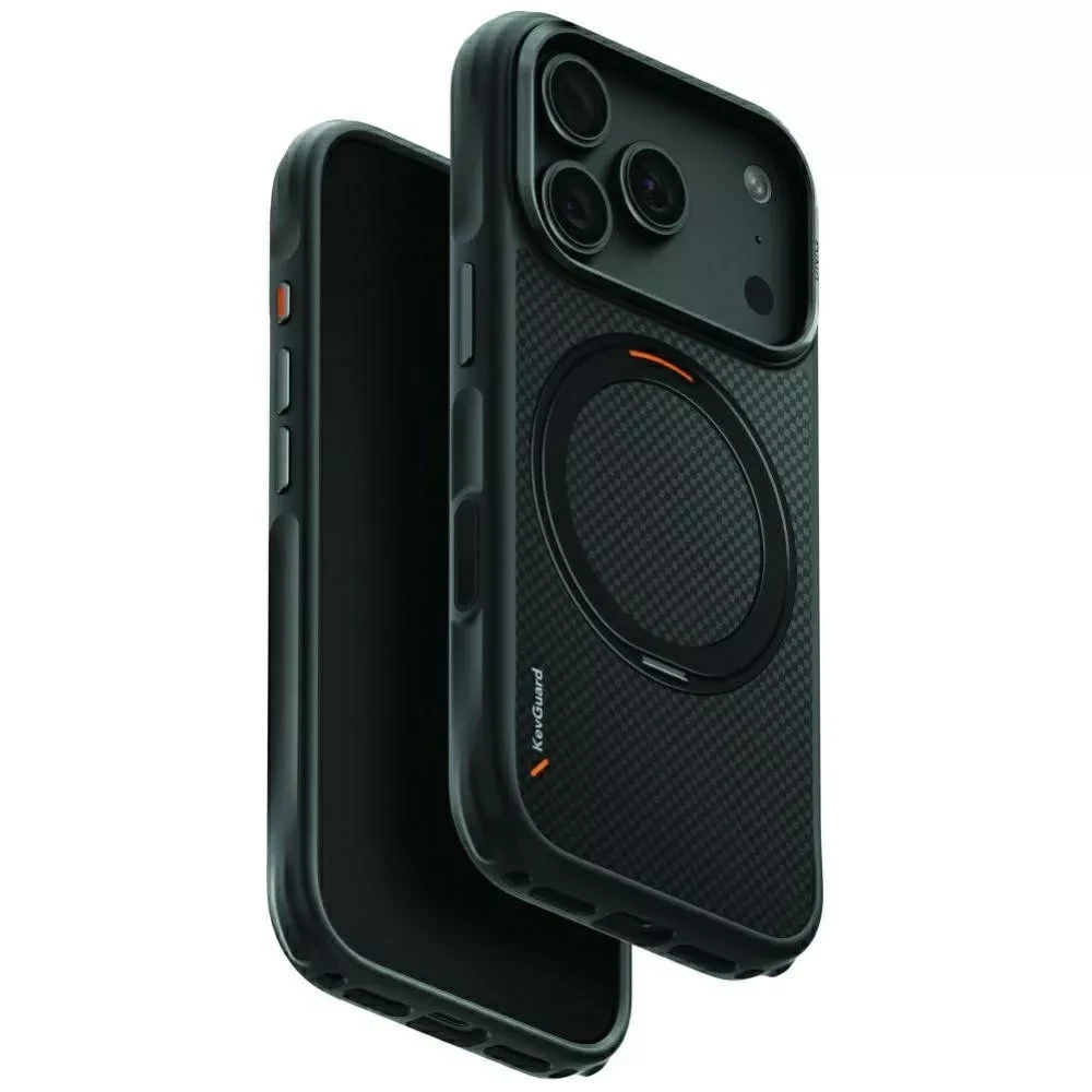 UNIQ Keva Mov Magclick MagSafe tok iPhone 17 Pro Max / iPhone 18 Pro Max fekete UNIQ-IP6.9P(2026)-KEMOVMCBLK