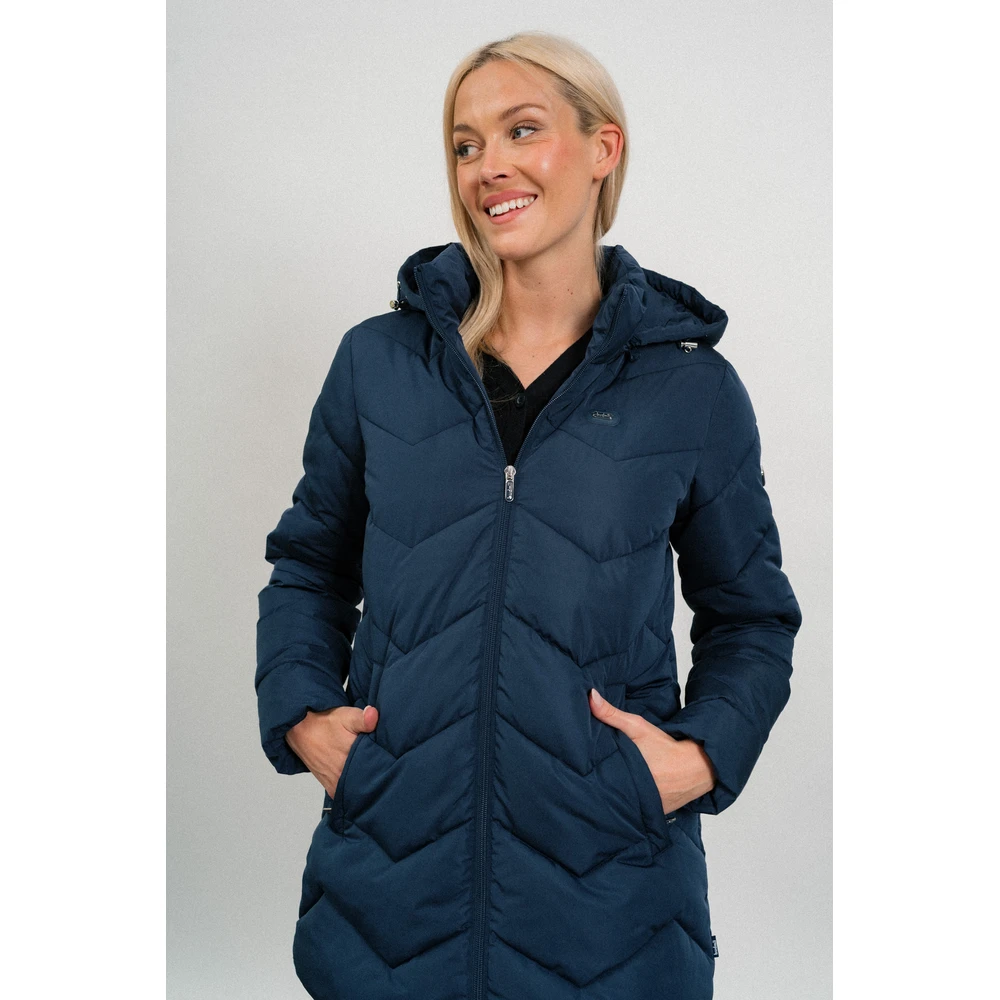 BUDMIL Winter dzseki szőrme without kapucnival Female XXXL dark blue