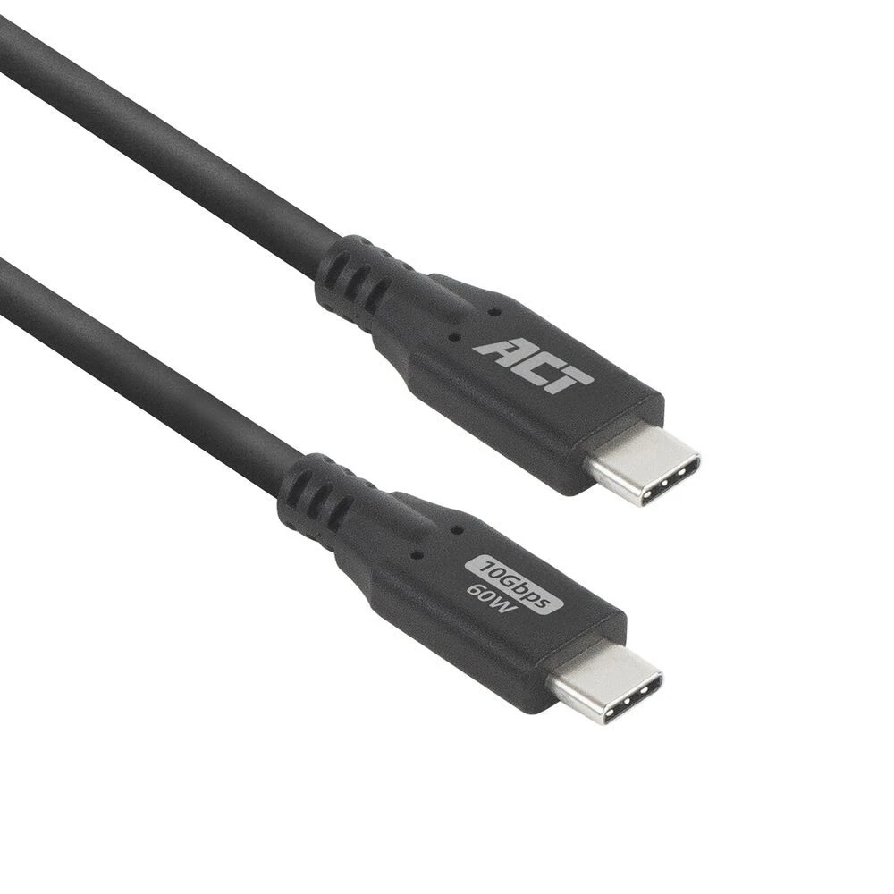 ACT CONNECTIVITY USB 3.2 Type C Conector Negru 1m AC7441