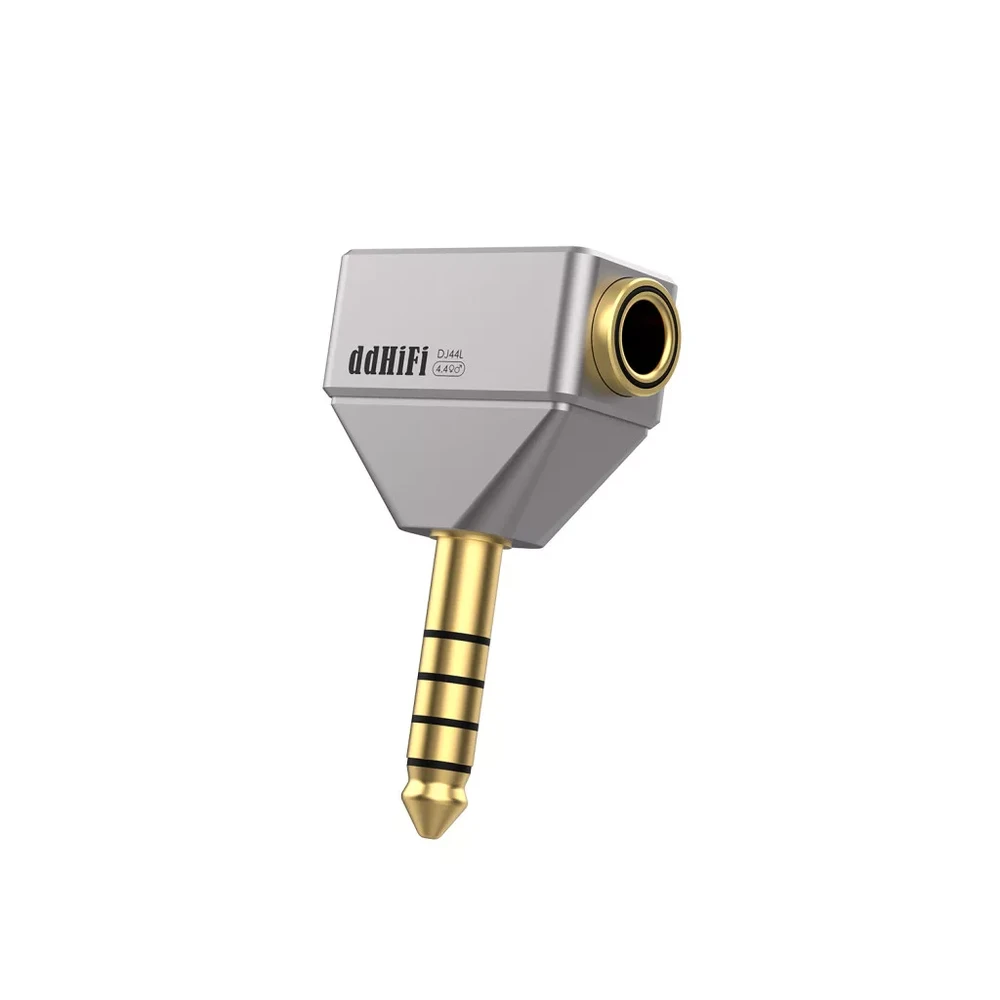 DDHIFI Jack L-obliku transformator 4.4mm Silver DDHIFI-DJ44L-SILVER