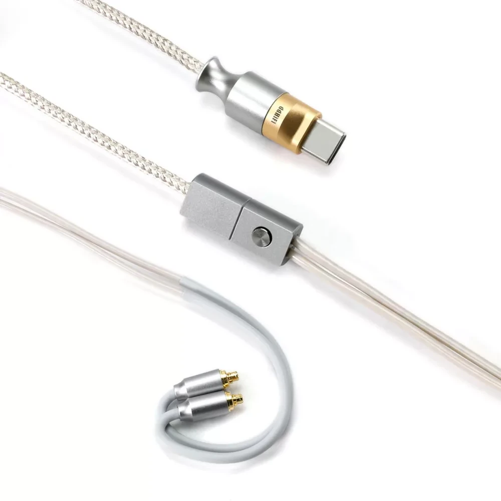 DDHIFI M110C Type-C OFC cască cablu DAC și cu microfon MMCX DDHIFI-M110C-MMCX