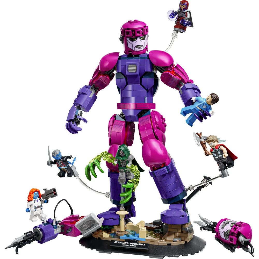 LEGO Marvel Bosszúállók Ítéletnap legendás összecsapás 76348