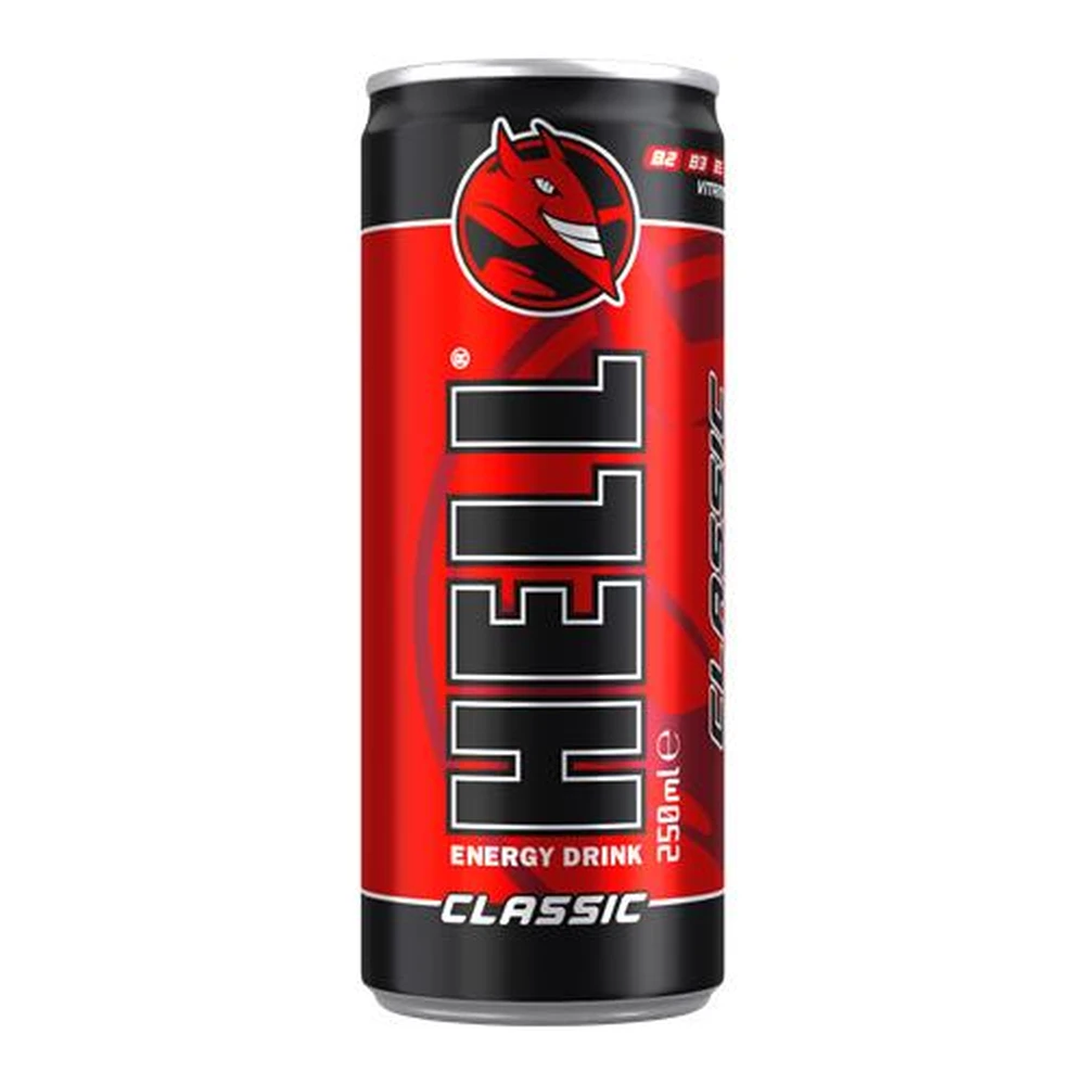 HELL Energiaital. 250 ml. "Classic"