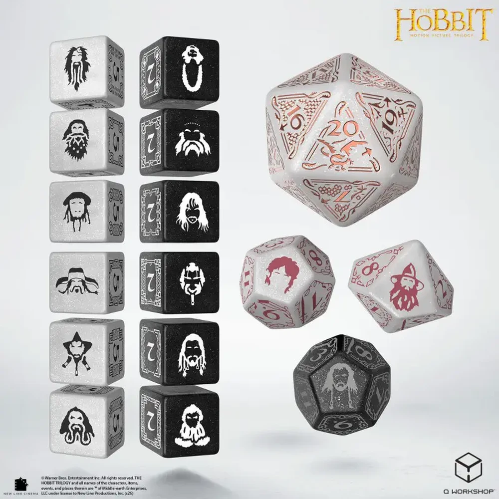 Q WORKSHOP The Hobbit TCG - Radiant Dawn dobókocka stock