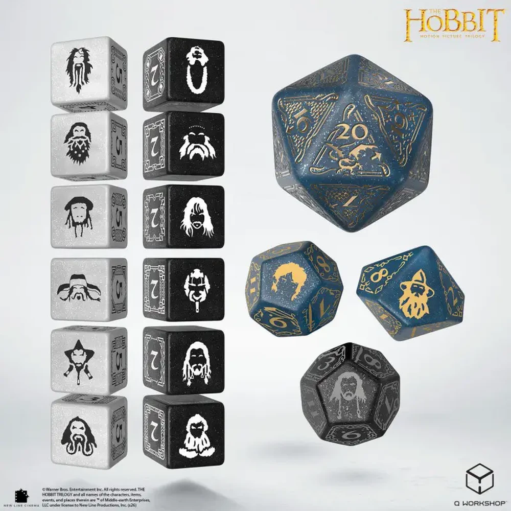 Q WORKSHOP The Hobbit TCG - Aether Vale dobókocka stock