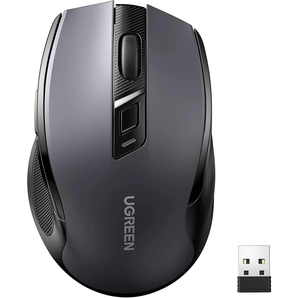 UGREEN vezeték nélküli egér USB adapter 4000 DPI FEKETE