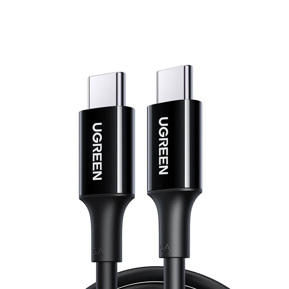 UGREEN USB 2.0 Type C Összekötő PD 100W Fekete 200cm 80372