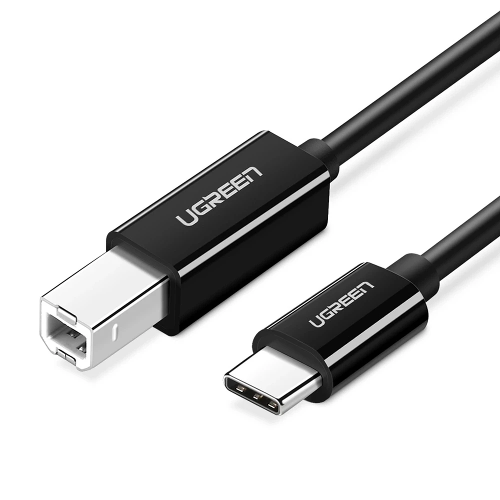 UGREEN USB 2.0 Type C USB Converter Black 1m 6957303888115