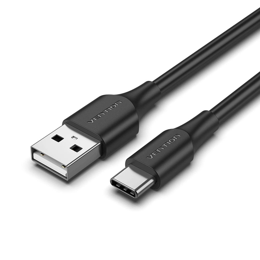 VENTION USB 2.0 Type C Convertor Negru 1.5m CTHWG