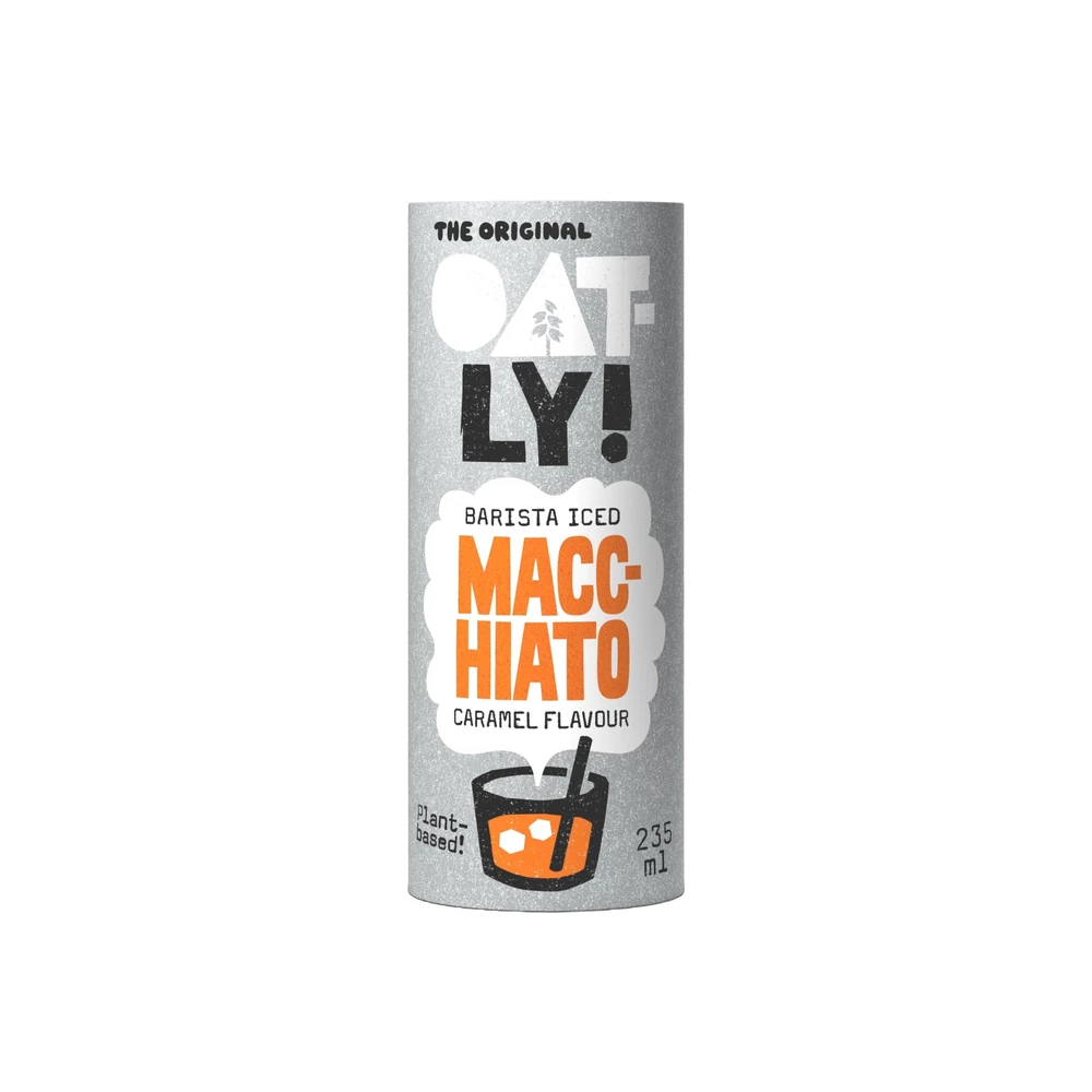 OATLY Zabital based jegeskávé Barista Iced Caramel Macchiato 235 ml