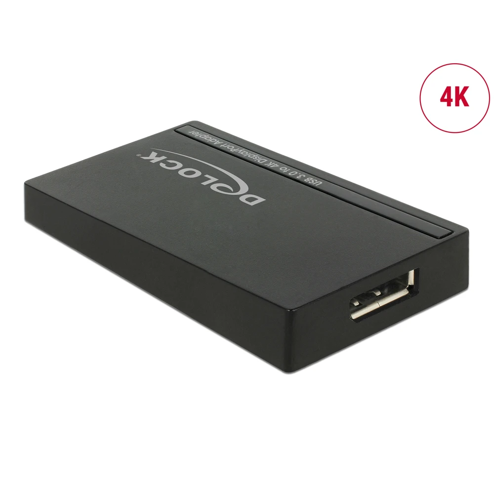 DELOCK USB 3.0 Micro-B DisplayPort Converter Black 40cm 62581