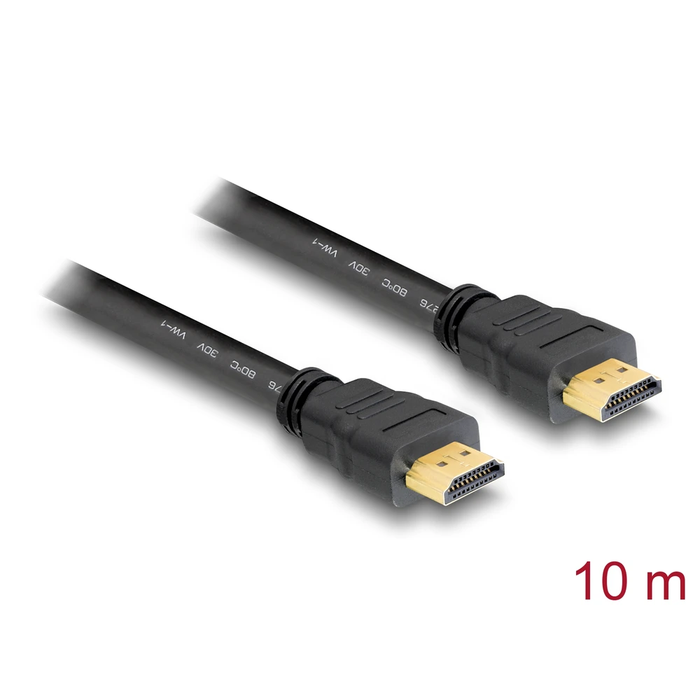 DELOCK HDMI Connector Black 10m 82709