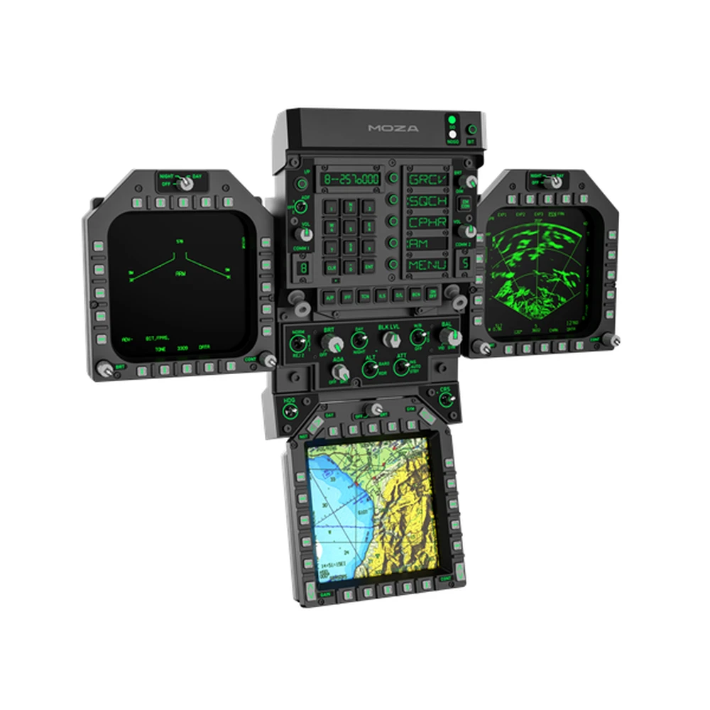 MOZA AS027 Flight FMP18 Panel csomag