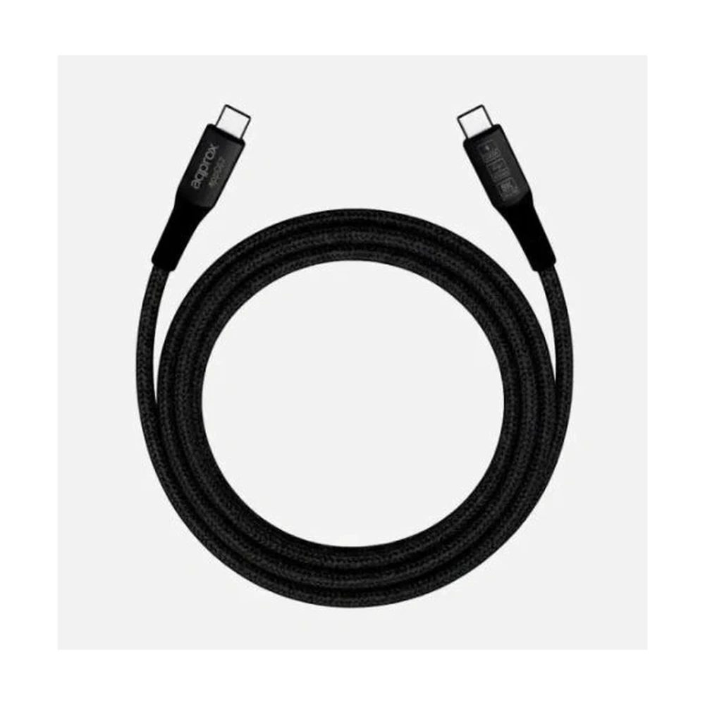 APPROX USB4 Type C Conector 240W Negru 1m APPC67
