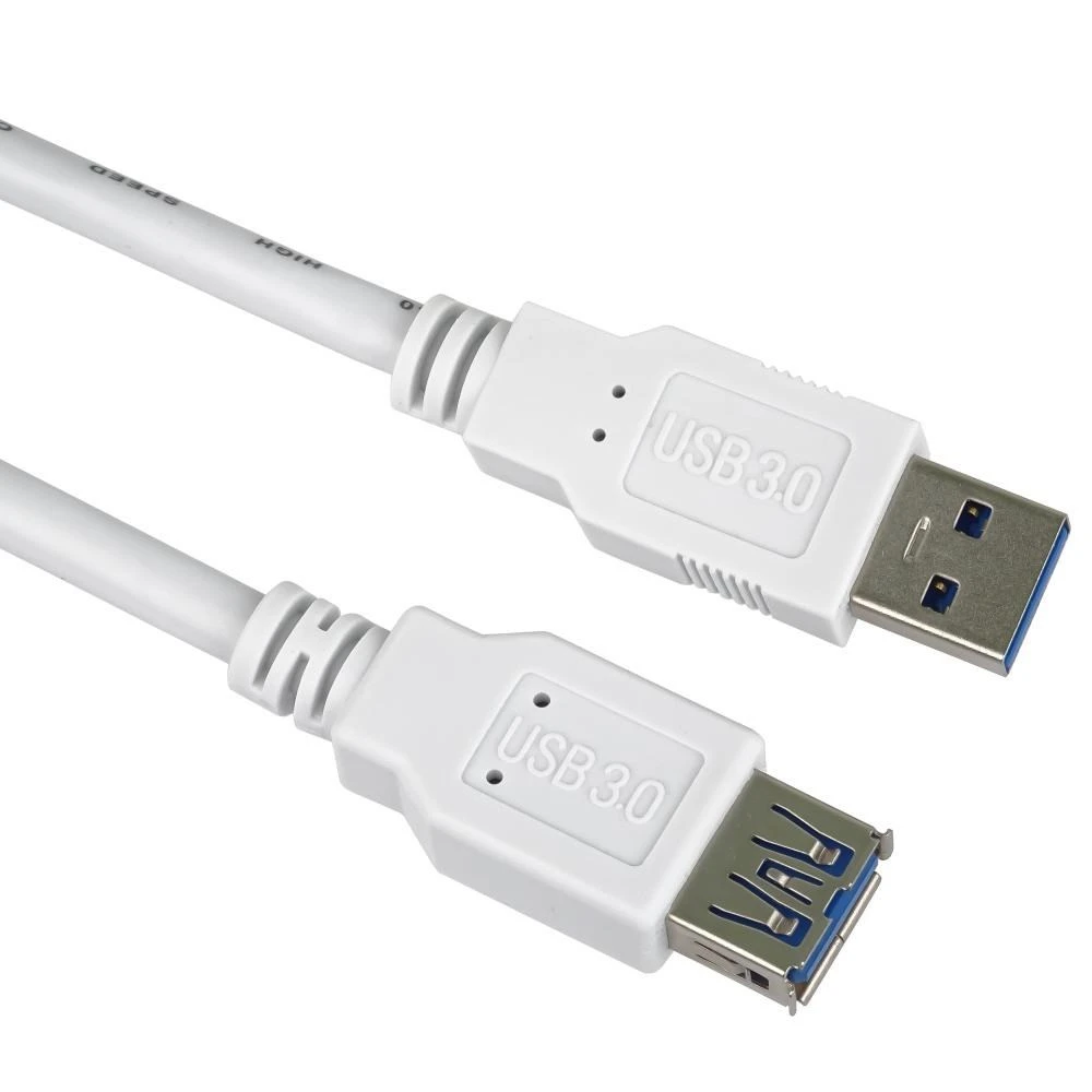 PREMIUMCORD USB 3.0 Hosszabbító Fehér 1m ku3paa1w