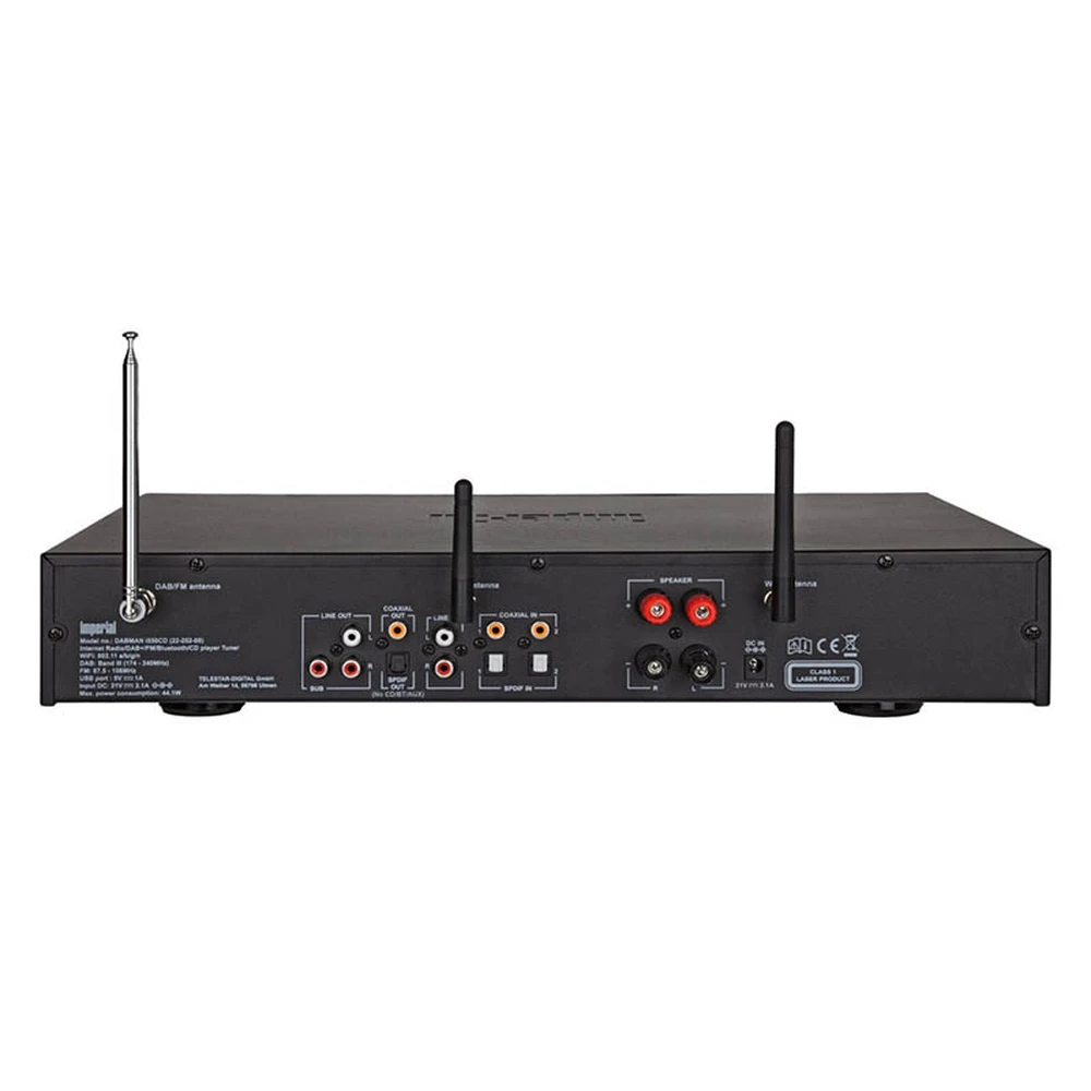 IMPERIAL Zenelejátszó and amplifier DABMAN i550 CD IMP-22-252-00