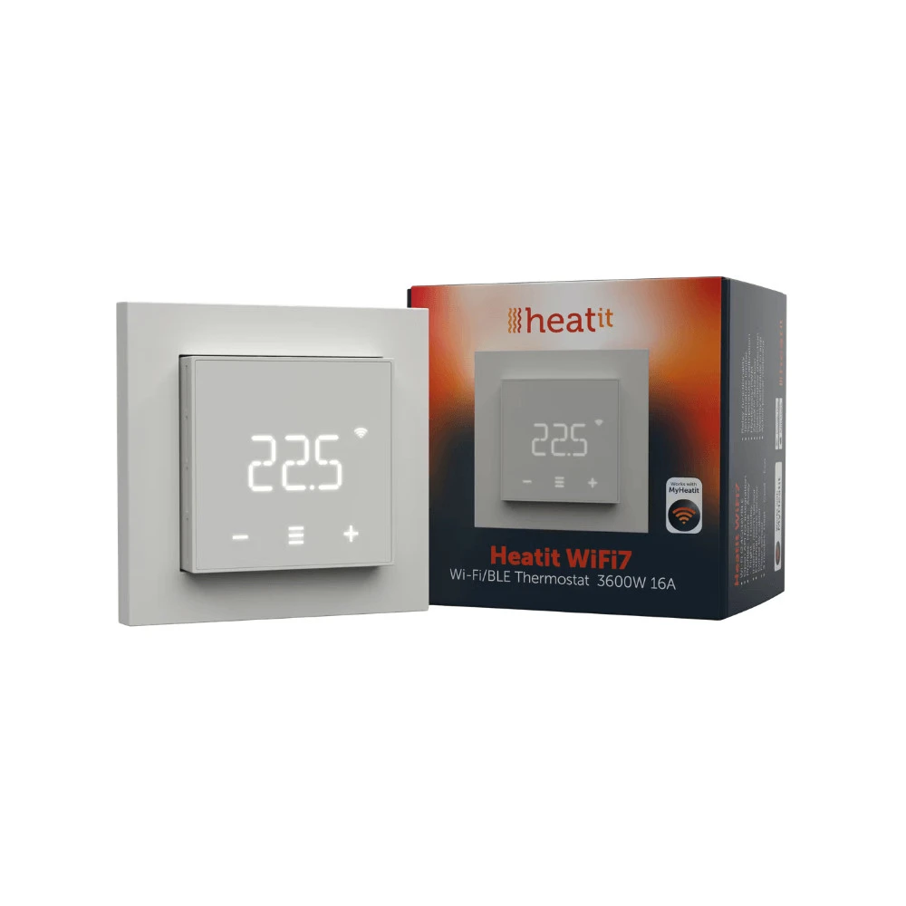 HEATIT Termostat WiFi7 Wi-Fi Bluetooth bijela 5430545