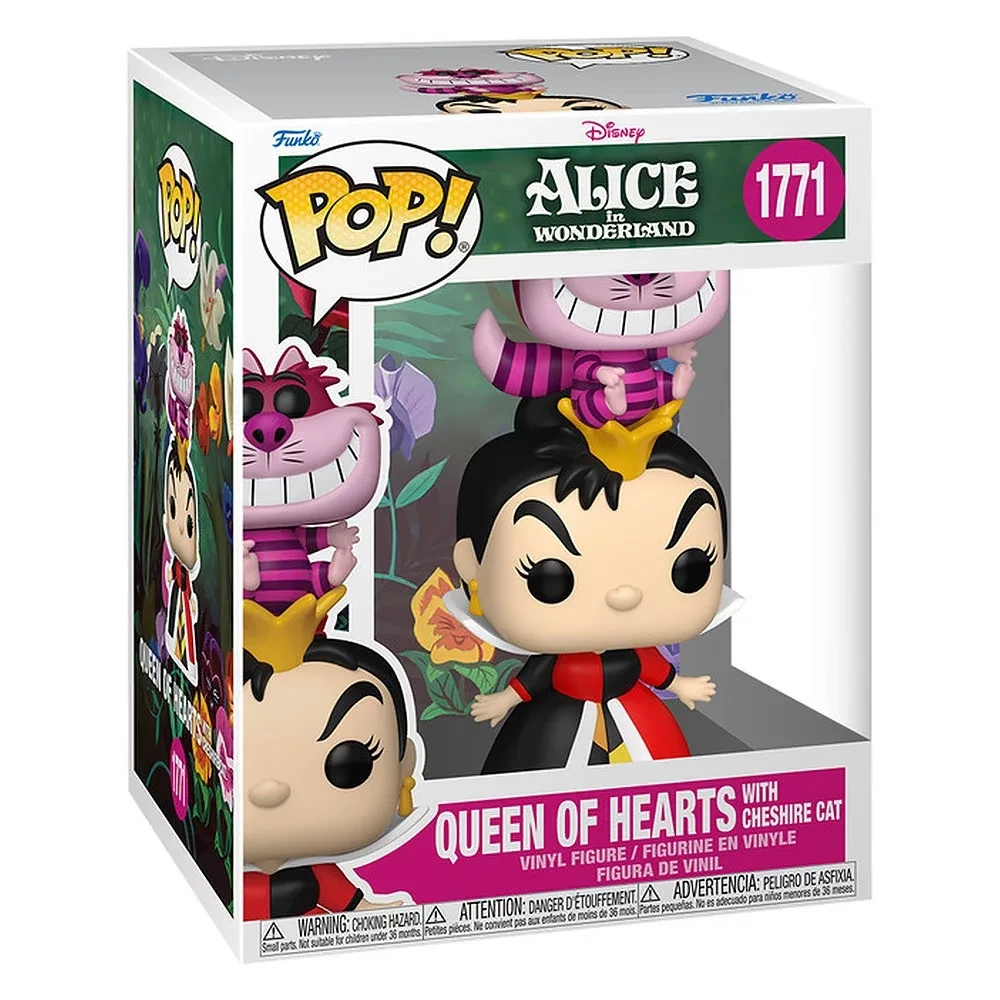 FUNKO Pop Premium Alice Csodaországban - Szívek Királynője figura