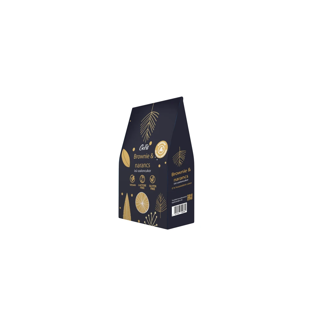 AVENA GOFIT Glutenfree brownie-narancsos taste szaloncukor hozzáadott cukor without 225 g