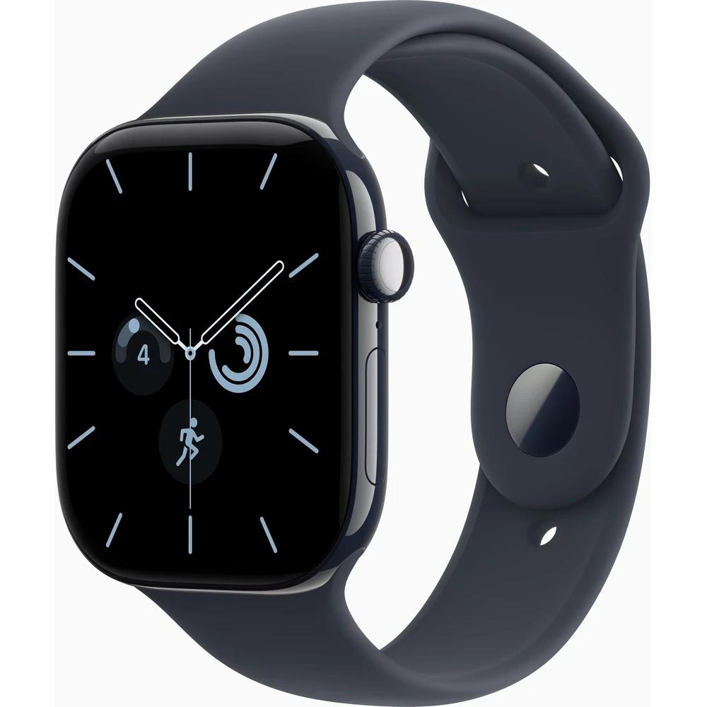 APPLE Watch Series 12 GPS + Cellular 46mm éjkék kerámia tok tengerészkék sportszíj M/L mjh44mp/a