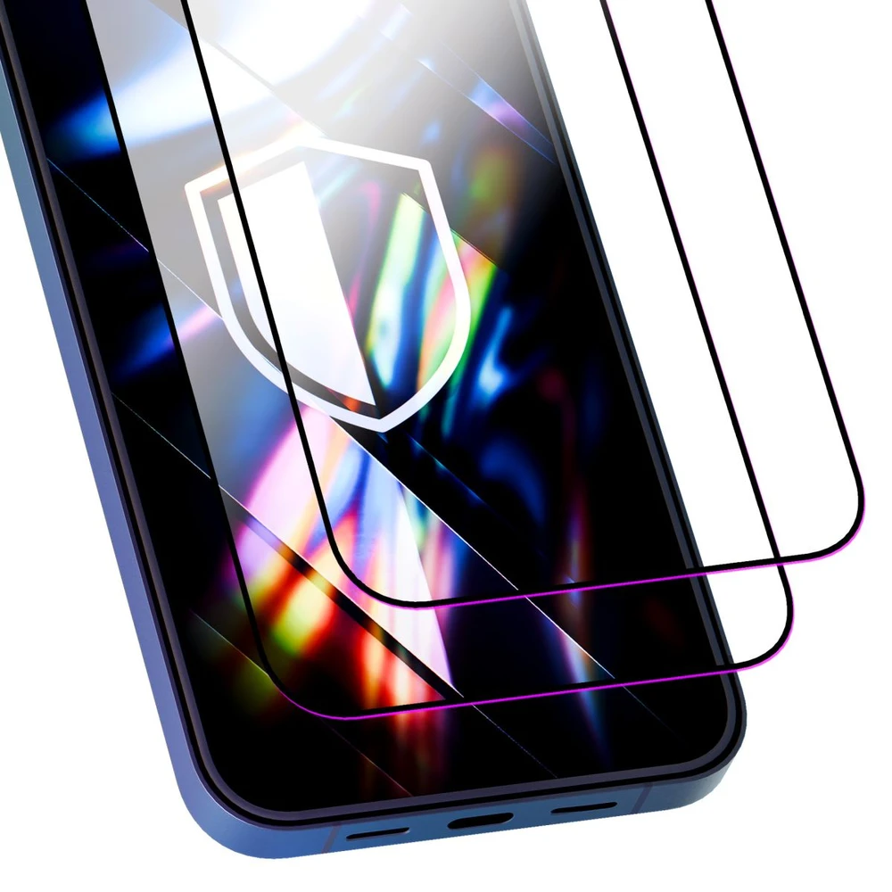 3MK HARDY Hardura 9H képernyővédő üveg iPhone Duo 2 db