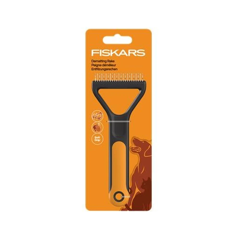 FISKARS Haustier gubancbontó Kamm PetCare