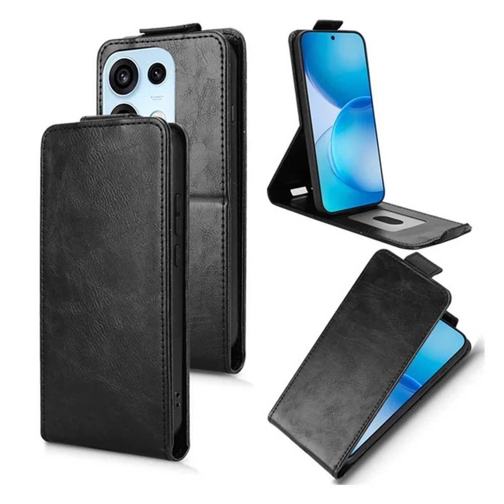 GIGAPACK Standing flip case Oppo Reno16 / Reno16 Pro black GP-196692