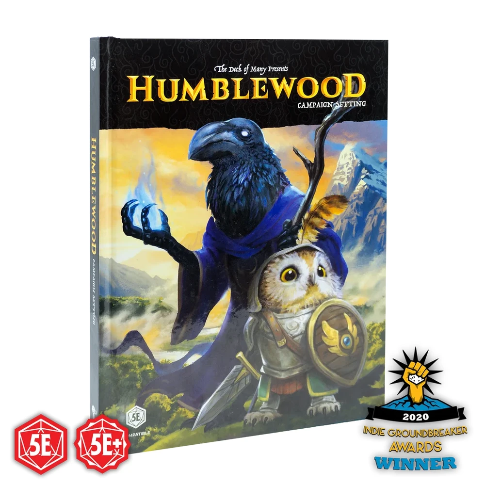 HIT POINT PRESS Szerepjáték könyv Humblewood Campaign Setting 5e D&D angol