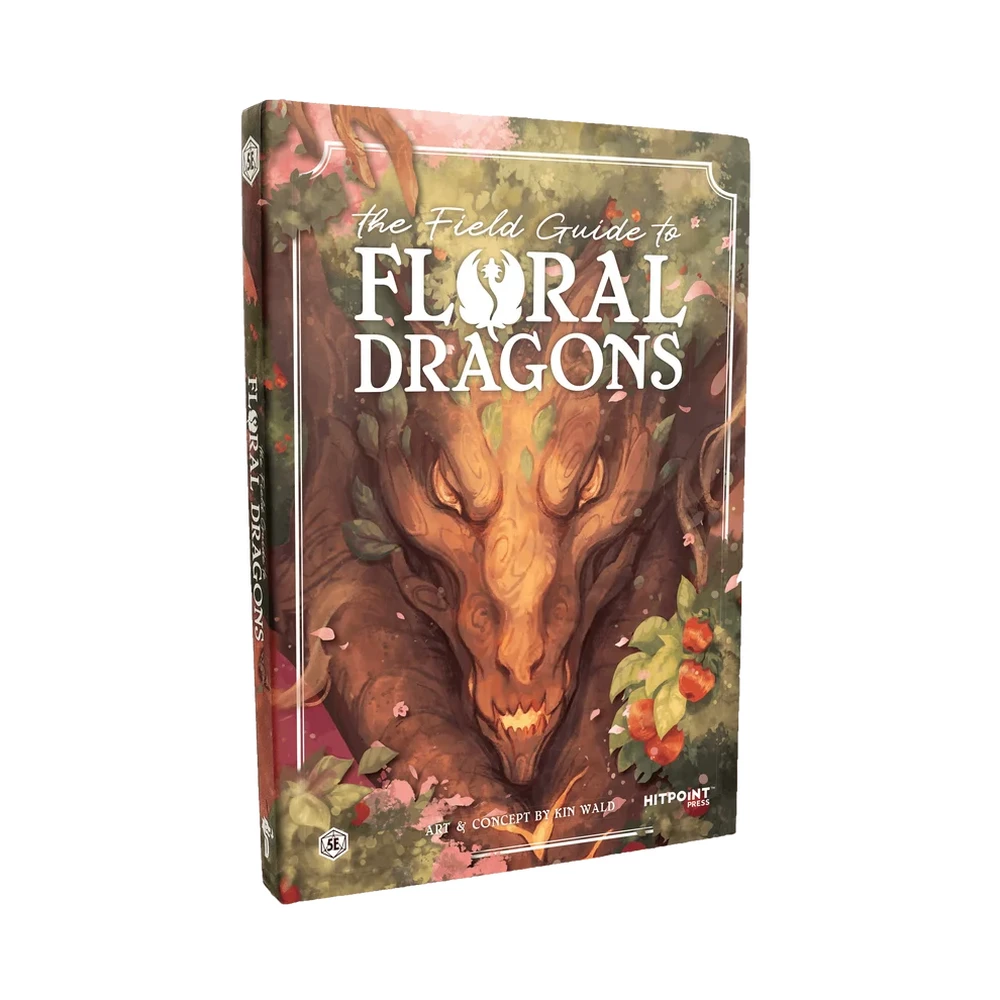 HIT POINT PRESS Keménytáblás book The Field Guide to Floral Dragons